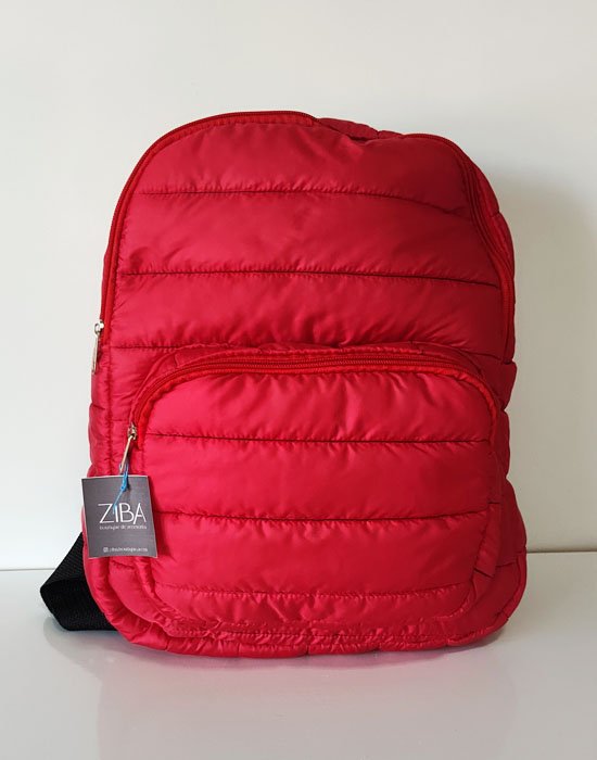 Mochila Puffer Roja