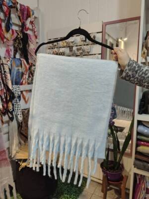 Bufandon Celeste Pastel