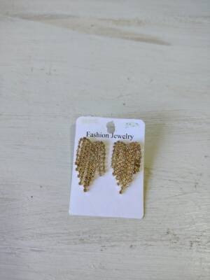 AROS FIESTA DORADO STRASS
