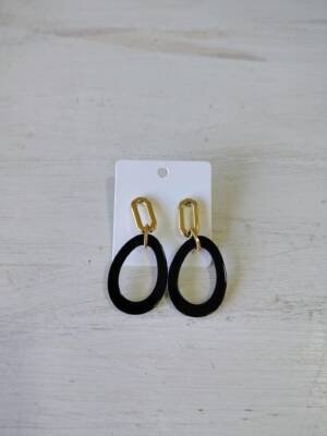 AROS COLGANTE DIJE CIRCULAR DE ACRILICO