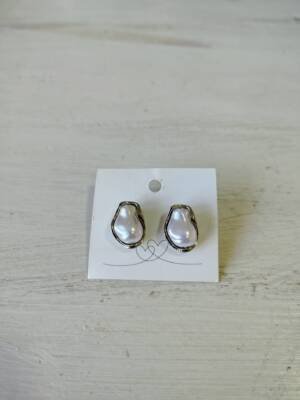 AROS PASANTE CON FORMA DE PERLA IRREGULAR