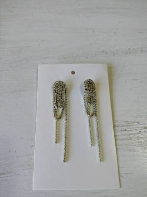 AROS DE FIESTA COLGANTE CON TIRAS DE STRASS